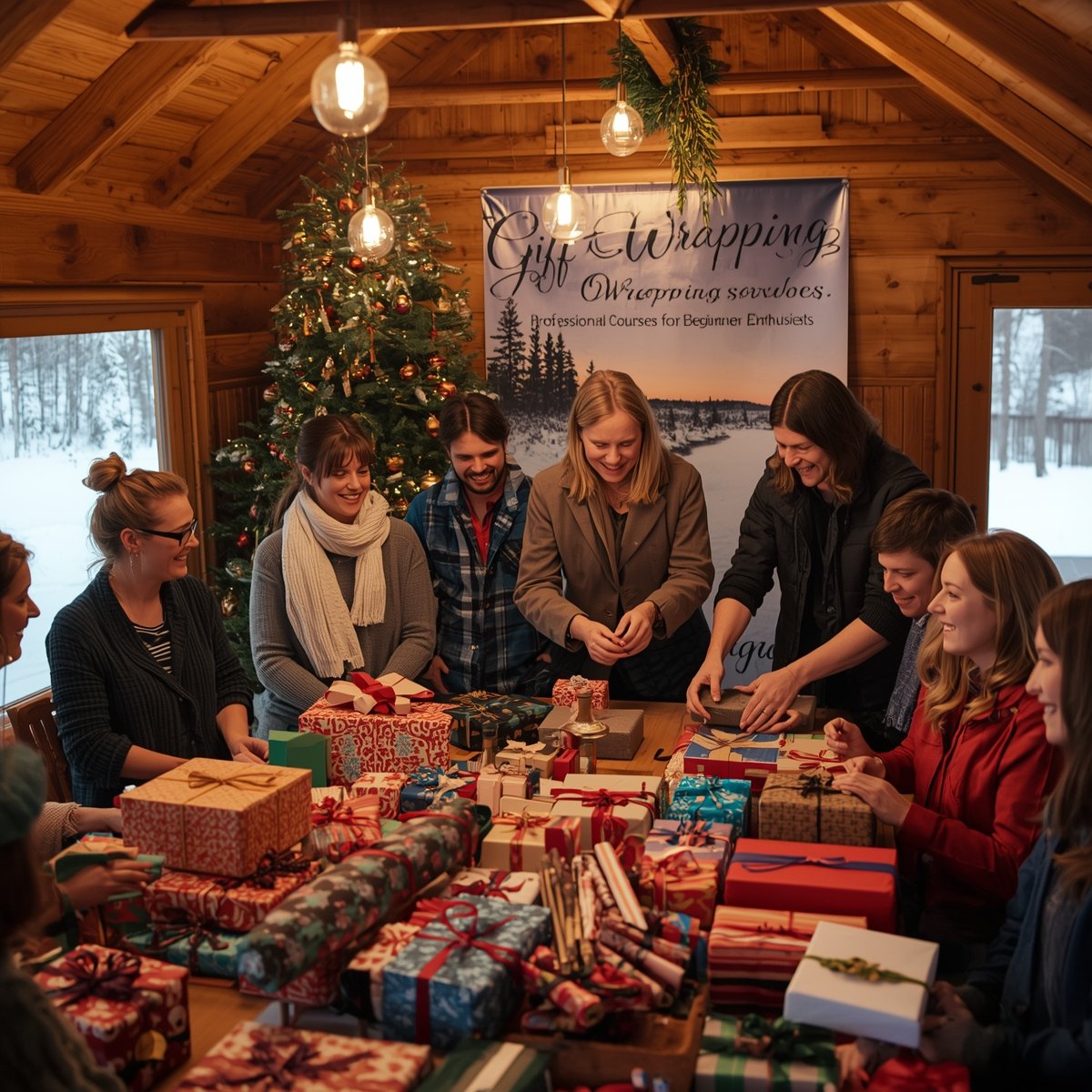 Käsintehty lahja ja kukkia luonnonvalossa